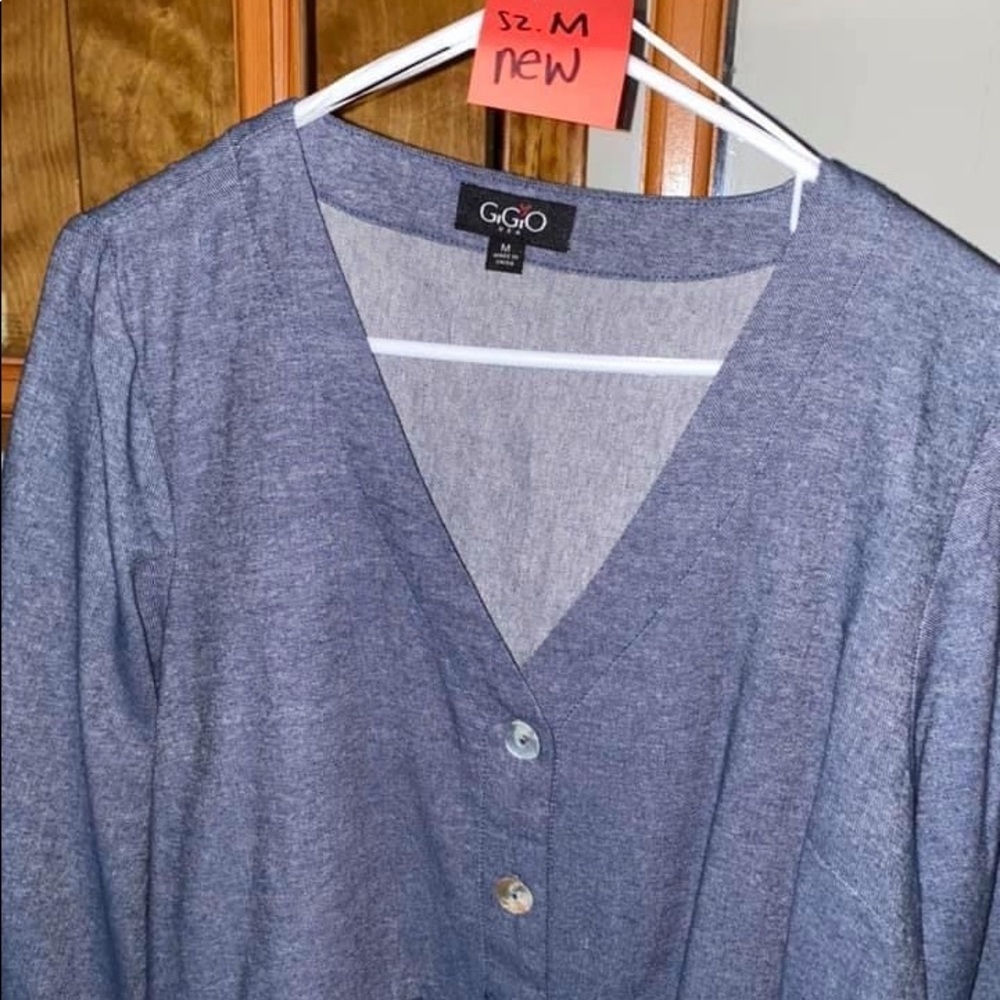 Tunic denim color